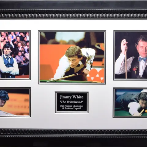 JIMMY WHITE original signature presentation