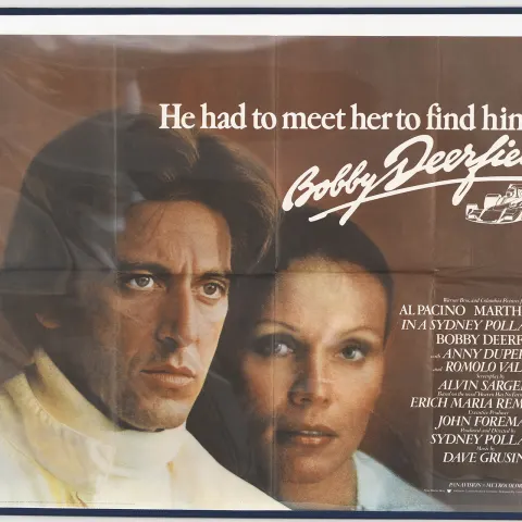 Original Cinema Poster "Bobby Deerfield" Al Pacino