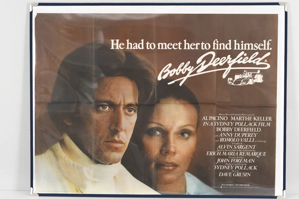 Original Cinema Poster "Bobby Deerfield" Al Pacino
