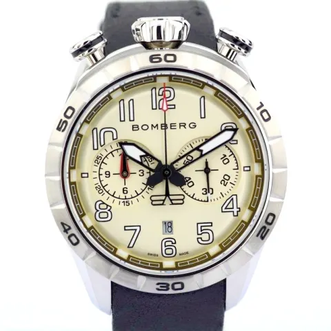 Bomberg/Chronograph Bolt-68 - New - Gentlemen's Steel Wristwatch