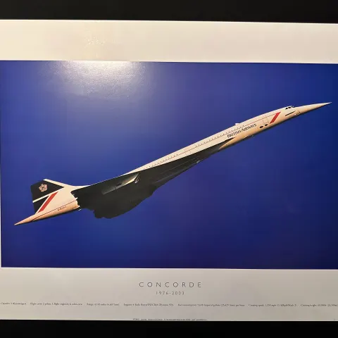 Two x Concorde by Felix Rosentiels Widow & Son Ltd.