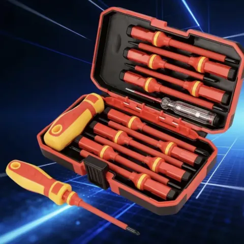 Precision Screwdriver Set – Magnetic Tip Tool Kit With Durable Steel Shafts For Auto & Home Repairs