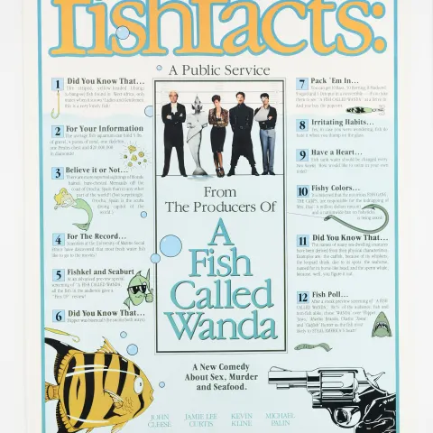 Original Film Poster "A Fish Called Wanda"
