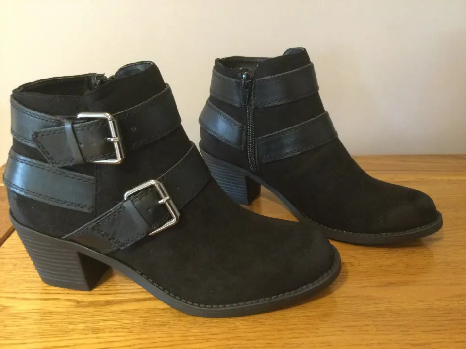 Dolcis “Quincy” Ankle Boots, Size 5, Black - New RRP £49.99