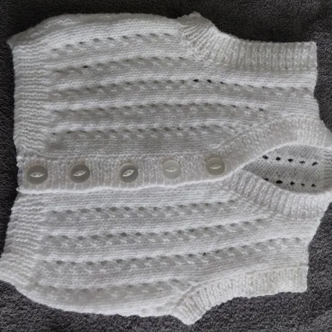 Hand Knitted Gilet