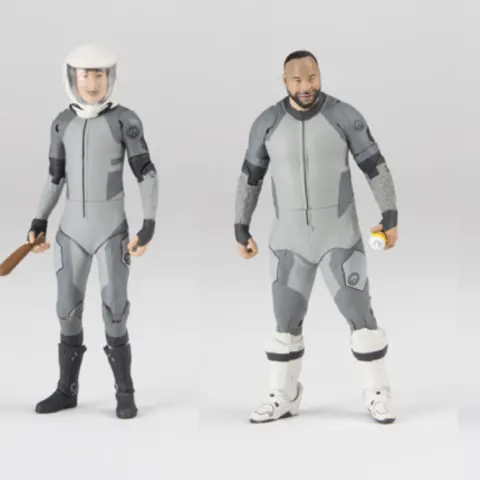 12 x LAZER TEAM Rooster Teeth ZACH HERMAN HAGAN WOODY Figures RRP £12.45 ea L3