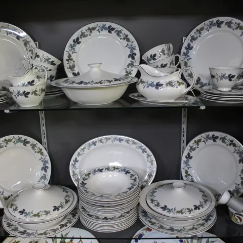 Royal Doulton Burgundy Pattern Dinner Service