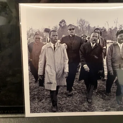 Harry Benson Signed Limited Edition Photograph "Martin Luthor King / We Shall Overcome