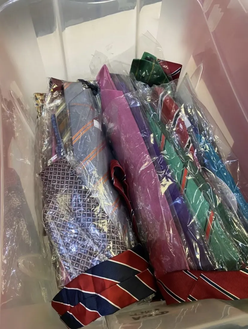 Box of Assorted New Ties (B20)