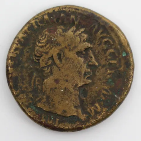 Roman Empire — Trajan (AD 98–117) Bronze Sestertius