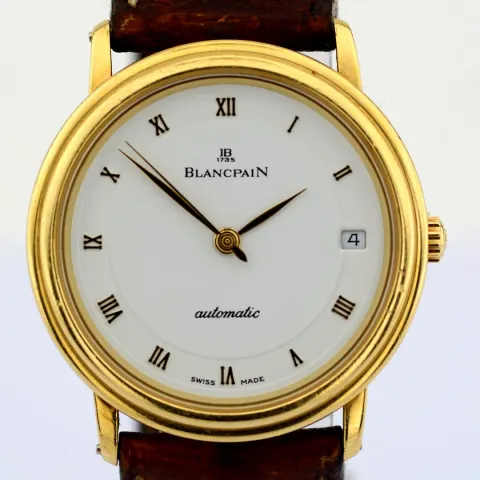 Blancpain/Villeret Ultra-Slim - Automatic - No 526 - Gentlemen's Yellow Gold Wristwatch