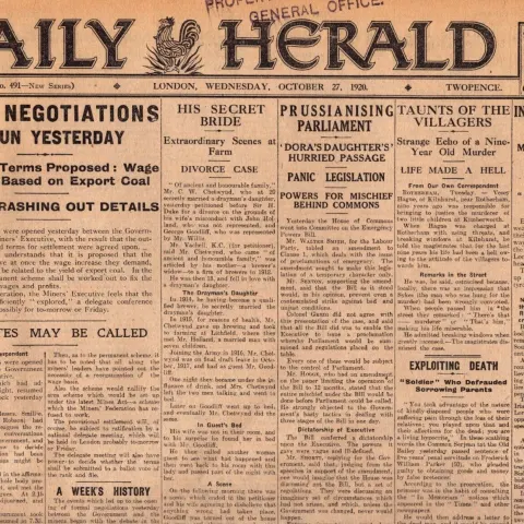 Irish War of Independence Lord Mayor of Cork De Valera Message 1920-M.