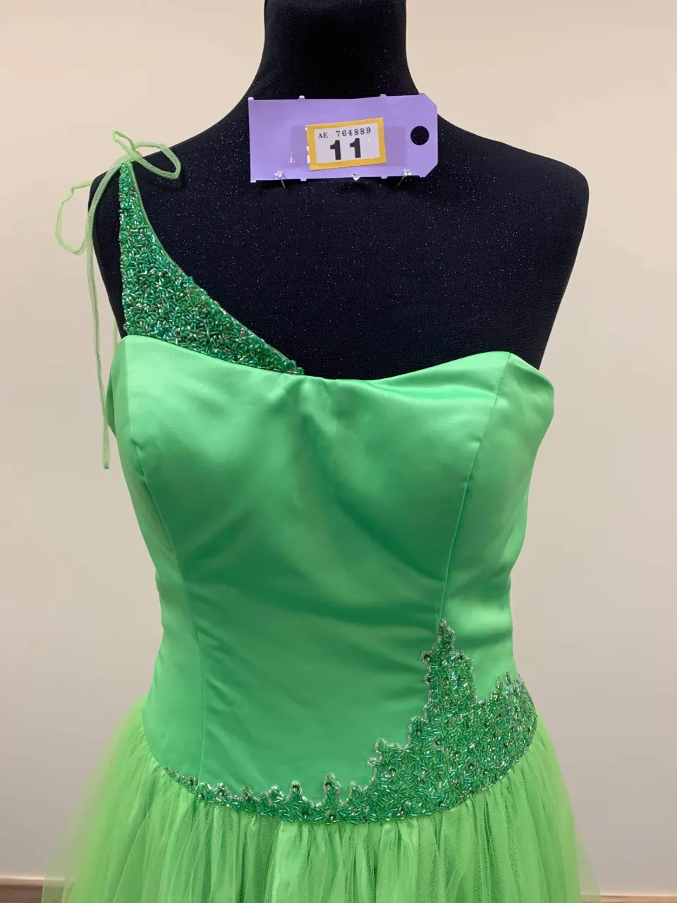 Small green prom dress from Milano Formals