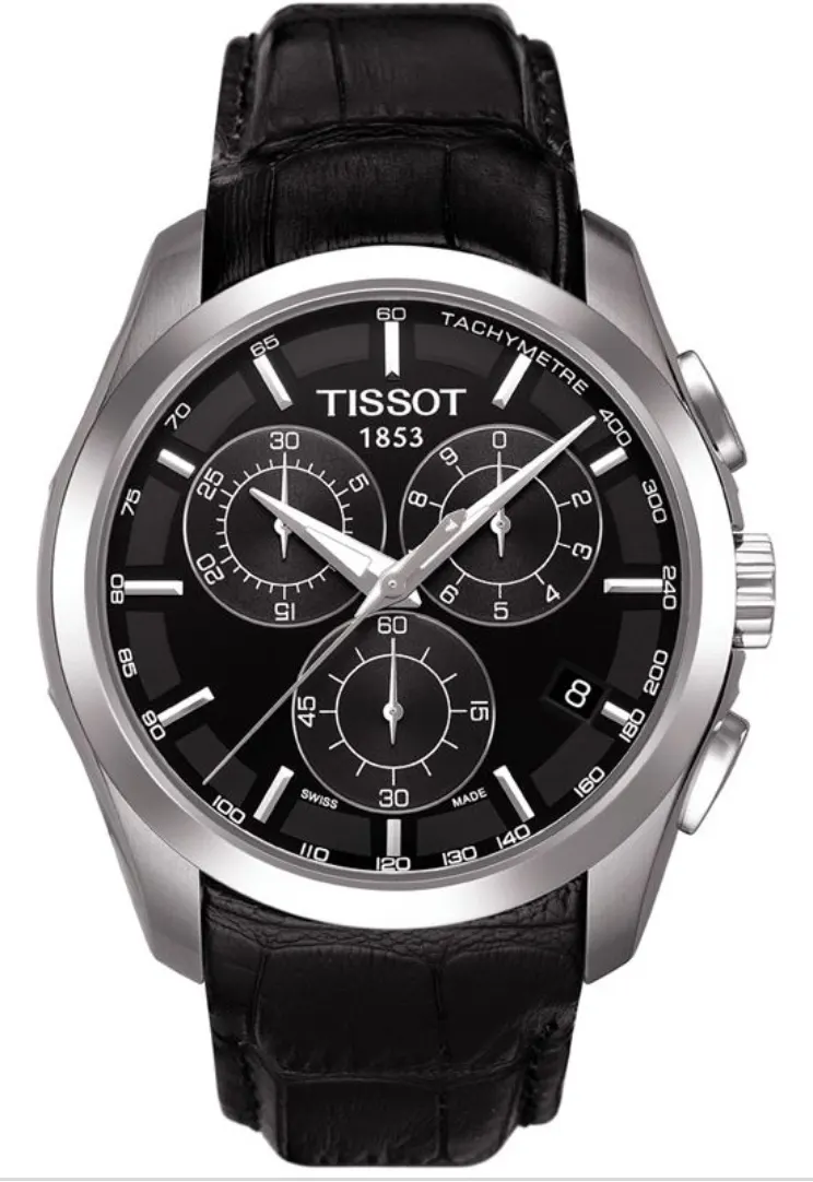 TISSOT  T035.617.16.051.00  Men's Couturier Quartz Chronograph Watch