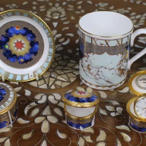 Collection of Royal Worcester Millennium Pieces