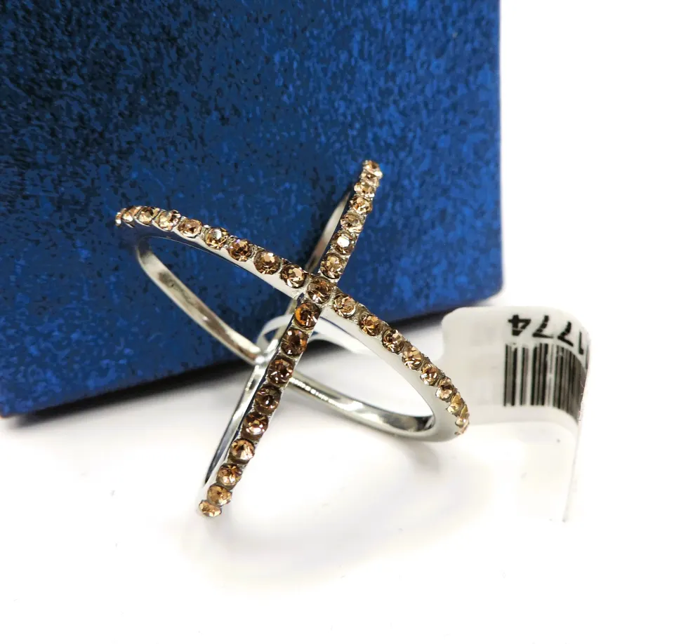 Crystal Ring New with Gift Box 