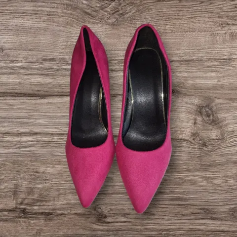 Brand New Unbranded Dark Pink High Heels UK 5