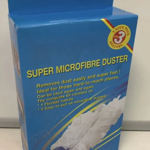 12 x Super Microfibre Duster with 3 Dusters RRP 4.99 ea