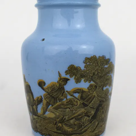 Decorative Ceramic Vase in Blue