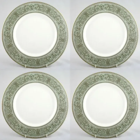 Set of 4 Royal Doulton English Renaissance 8 inch Breakfast Plates