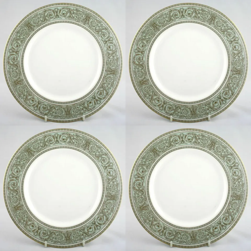 Set of 4 Royal Doulton English Renaissance 8 inch Breakfast Plates