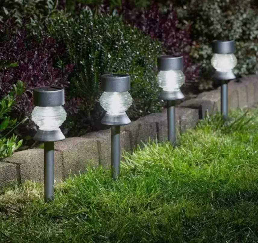 2 x SMART GARDEN PRODUCTS 365 Solar Garden Crystal Stake Light Pack of 4