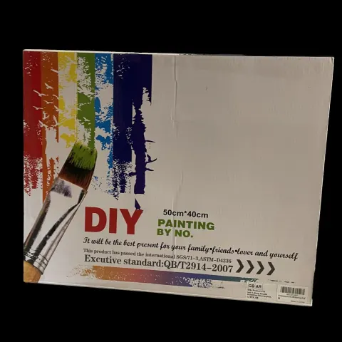 10 x Paint By Numbers 50cm x 40cm Board & Paint Set L29