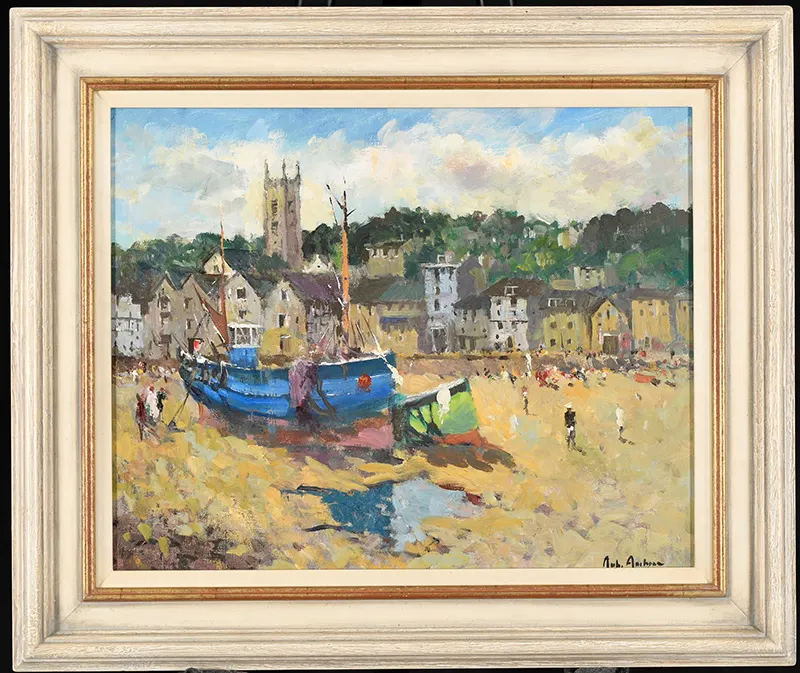 John Ambrose Original Oil On Canvas