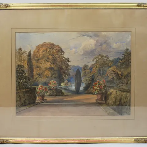 Pair of Fine Antique Victorian Watercolours