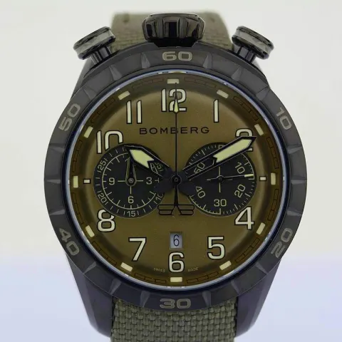 Bomberg/Chronograph Bolt-68 - New - Gentlemen's Steel Wristwatch