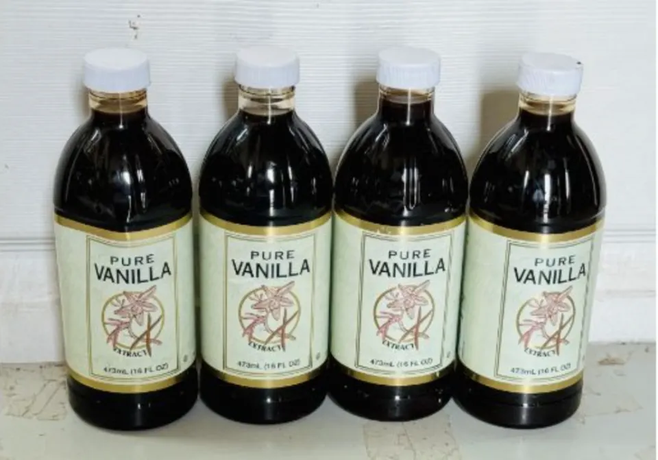 4 X 473ml Kirkland Pure Vanilla Extract BBE June 27