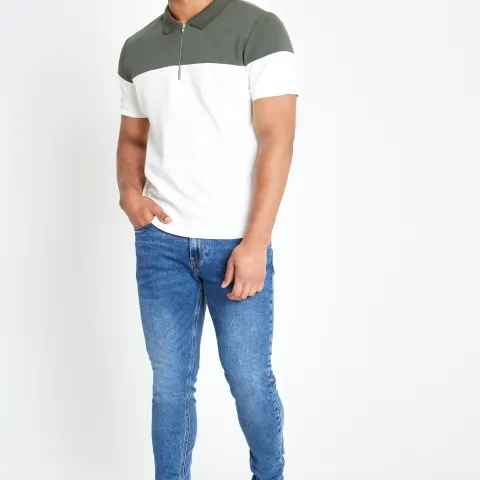 45 x Colour Block Polos