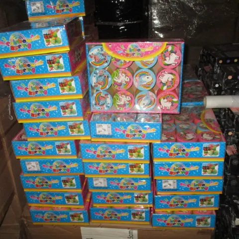 100 Pcs Assorted Design Unicorn Slinky Spring