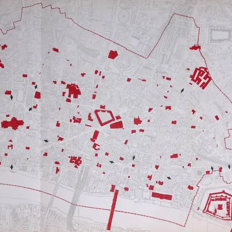The City of London Proposed Reconstruction Development Plans After World War 2 Damage-7