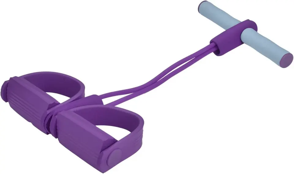 Band Body Yoga Tummy Action Rower Abdominal Purple