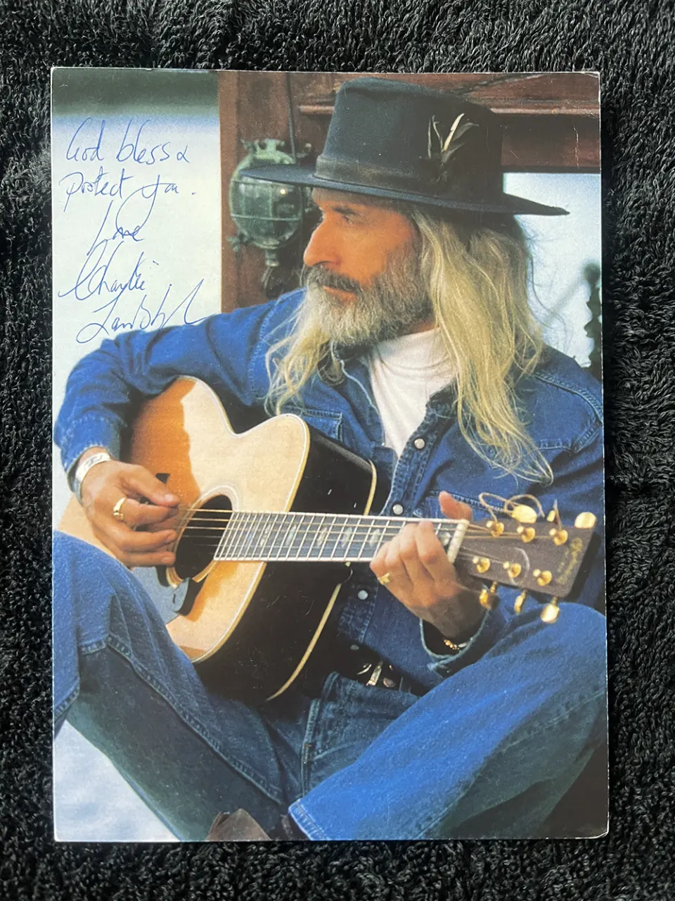Charlie Lanndsborough Signed