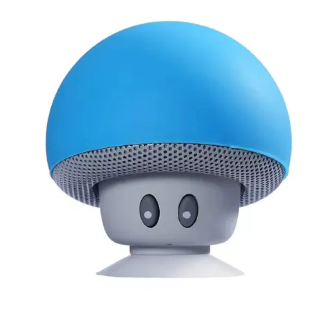 Wireless Bluetooth Speaker – Mushroom Design, Subwoofer, Suction Cup, Portable Outdoor Music