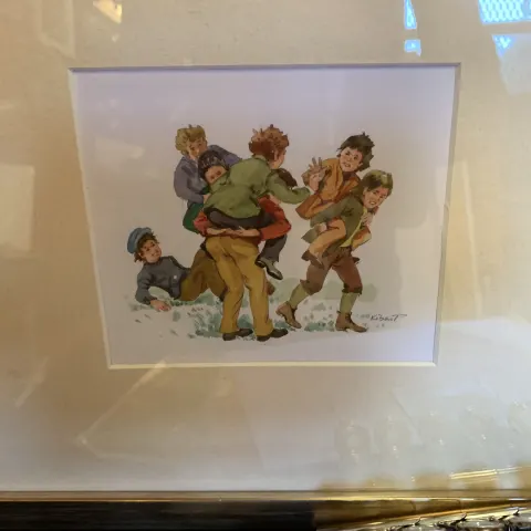 Original Artwork For Children's Games Book / Comic