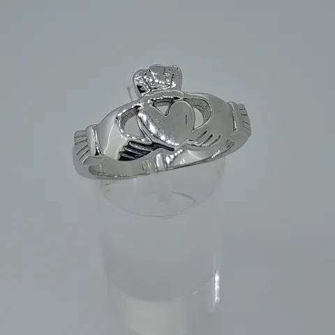 Sheffield Hallmarked Silver Claddagh Ring