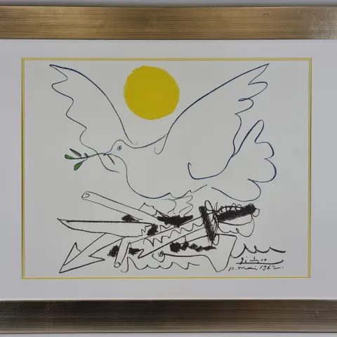 Picasso "Dove of The Future" Lithograph