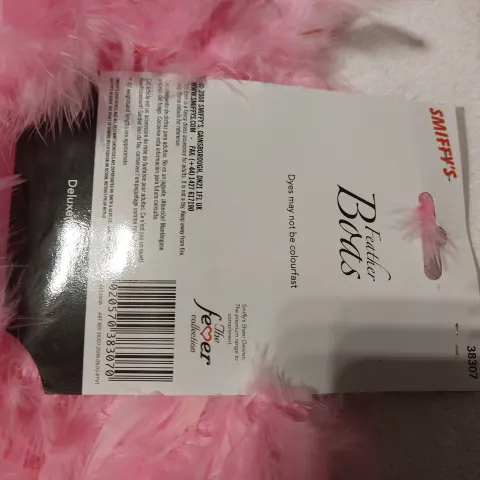 Pink feather boa