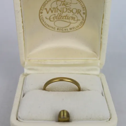 The Windsor Collection Clogau 18ct Gold Ring