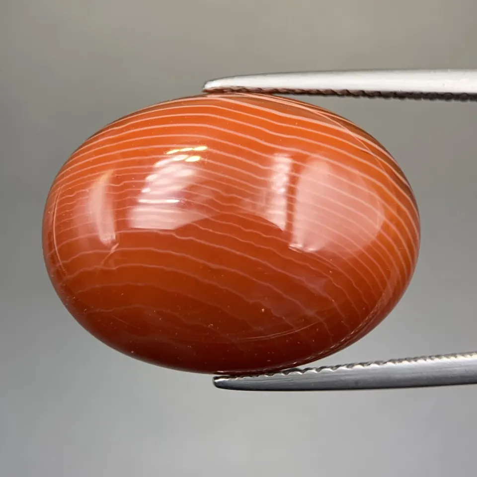 CRU-65, Awesome Natural Carnelian Agate Cabochon.
