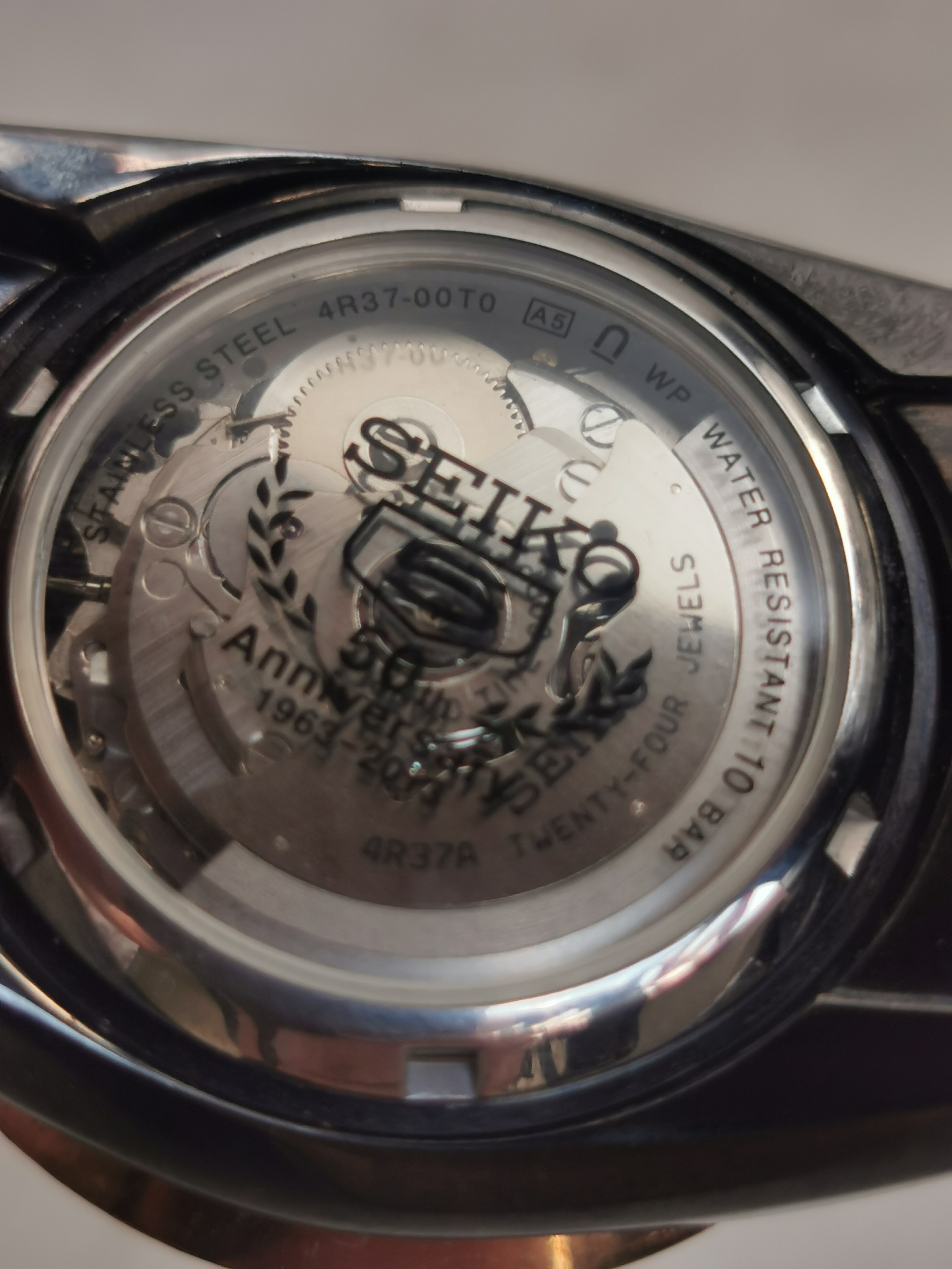 Rare Special Edition Seiko Sports 50th Anniversary Automatic Watch