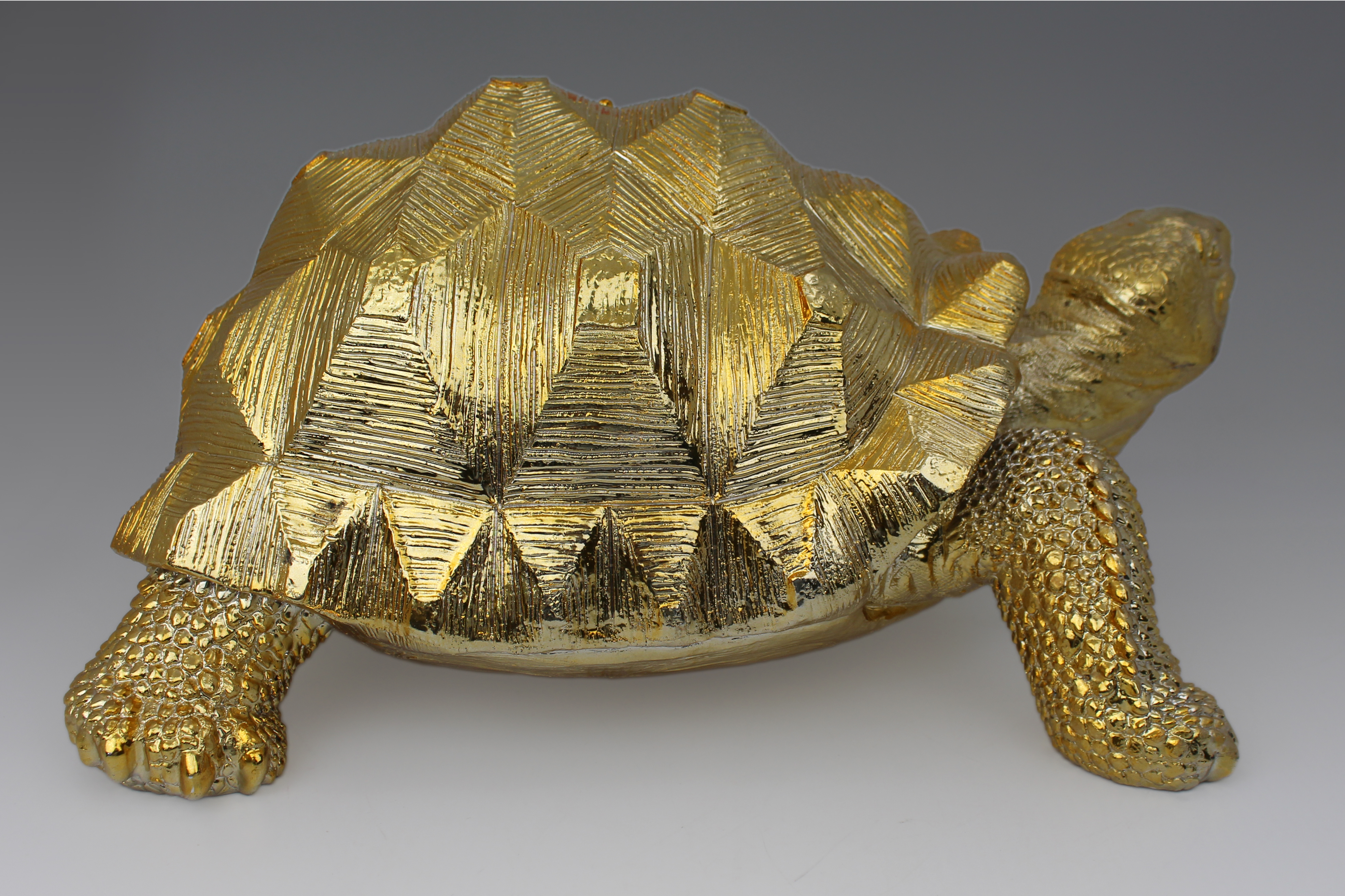 Gold Leaf Tortoise Model