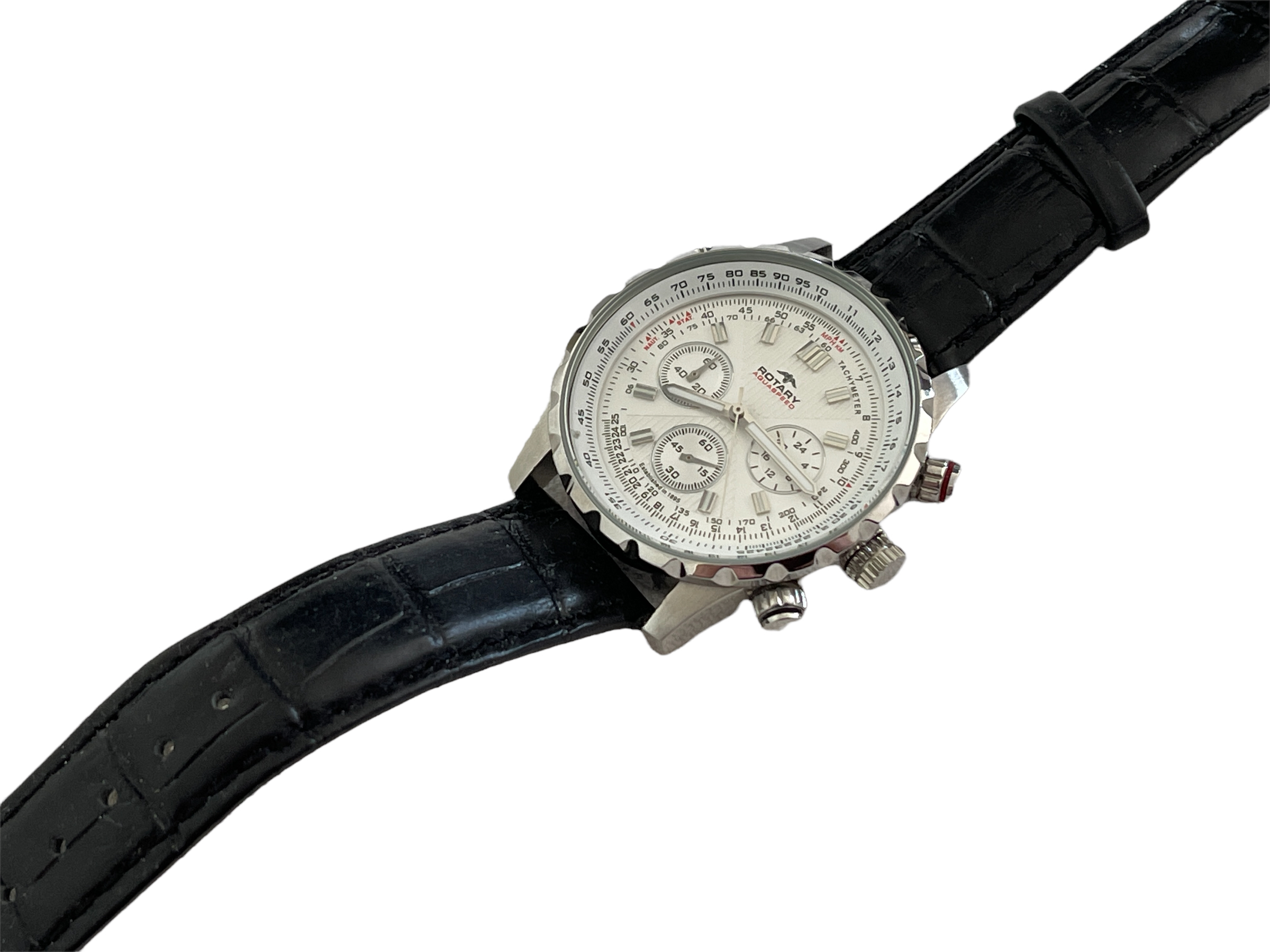 Rotary Men's Chronograph surplus stock from our private jet charter r