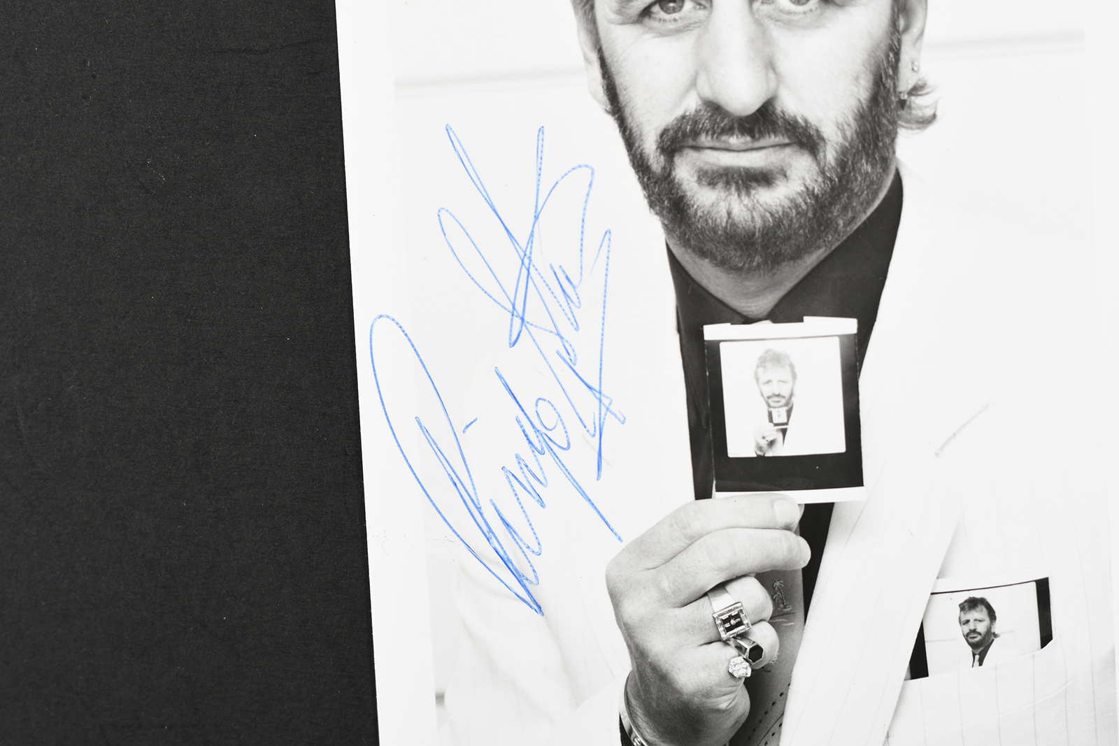 RINGO STARR Original signature
