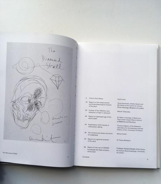 Damien Hirst (b 1965) For The Love God, Diamond Encrusted Skull, Hardback, 1st Ed, 2008, Sold Out