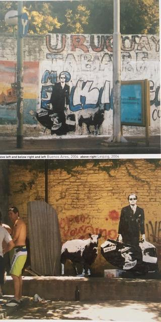 Blek Le Rat (b 1952-) 'Getting Through Walls', Double Levered Cardback Book, 2nd Edition, 2008