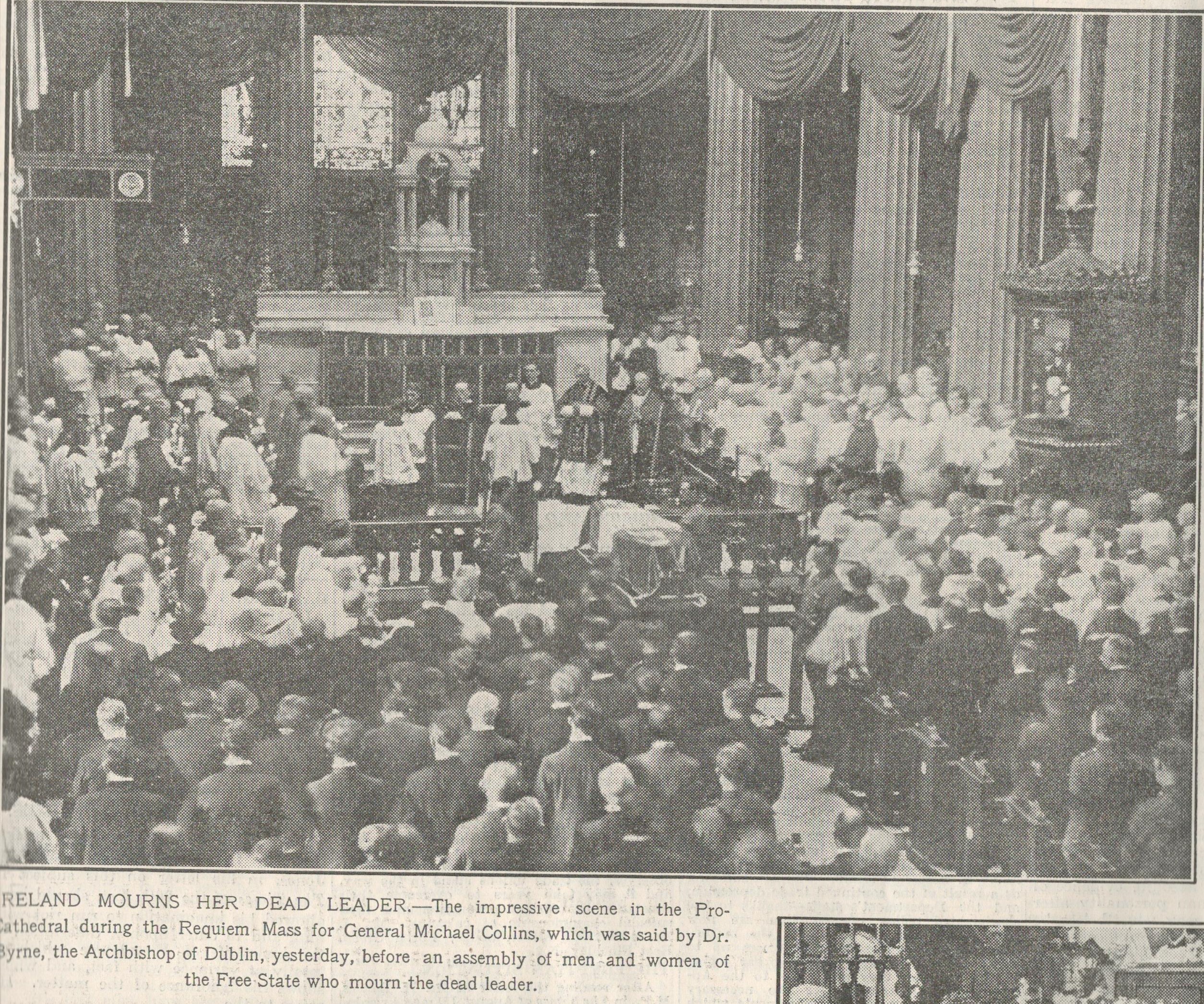 Michael Collins Irish Funeral 6 Mile Procession Church To Graveside 1922Original Complete Edition Of